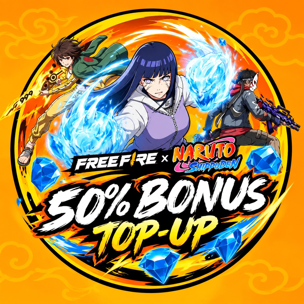 50% Bonus Top up